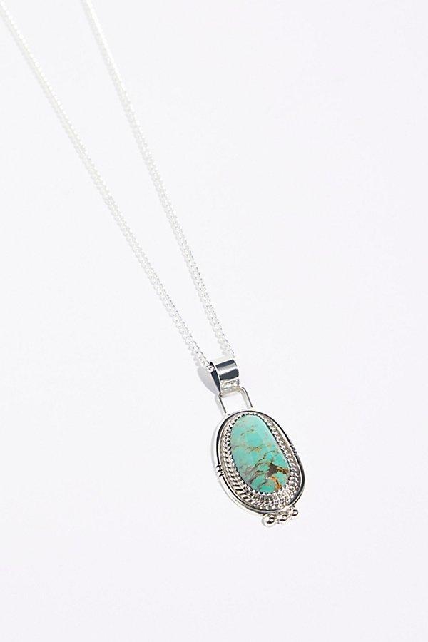 Sterling Turquoise Pendant By Navajo Arts & Crafts Enterprise At Free People